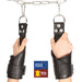 Menottes suspension en cuir - Mains/Pieds