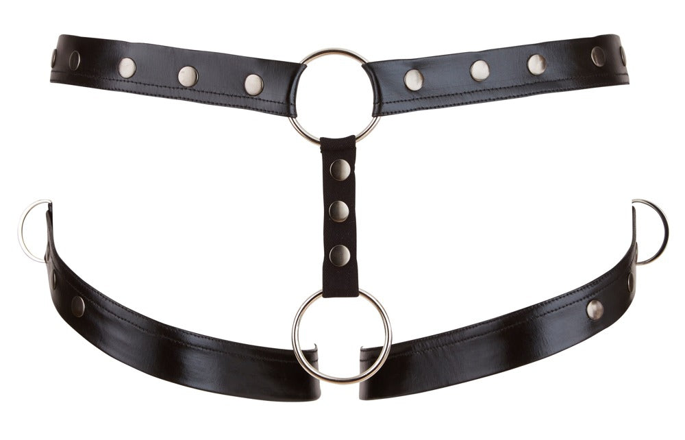 Jockstrap Effet Harnais Noir
