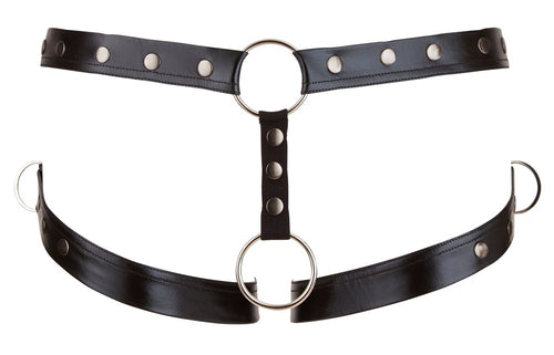 Jockstrap Effet Harnais Noir