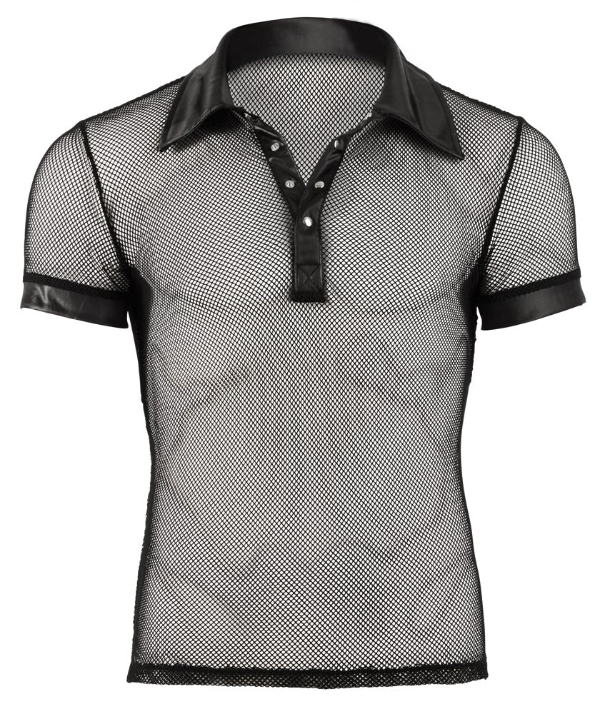 T-shirt sexy NET MEN Noir