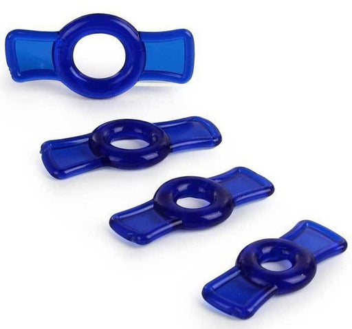 Mini Cockrings Bowring x 4 Bleus