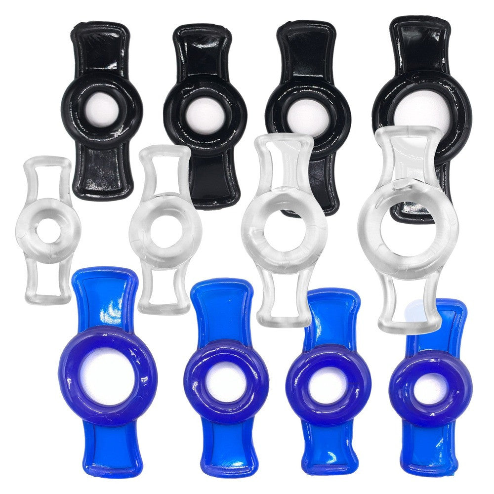 Mini Cockrings Bowring x 4 Bleus
