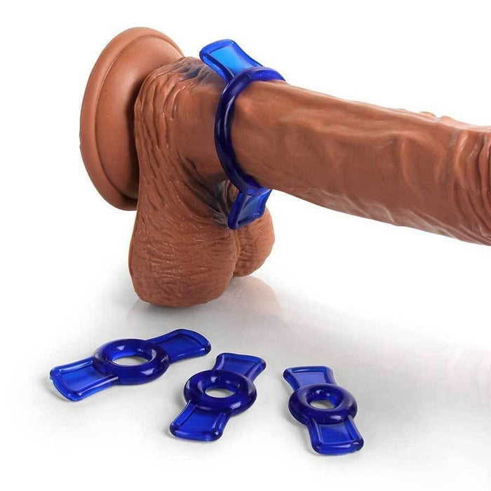 Mini Cockrings Bowring x 4 Bleus