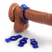 Mini Cockrings Bowring x 4 Bleus