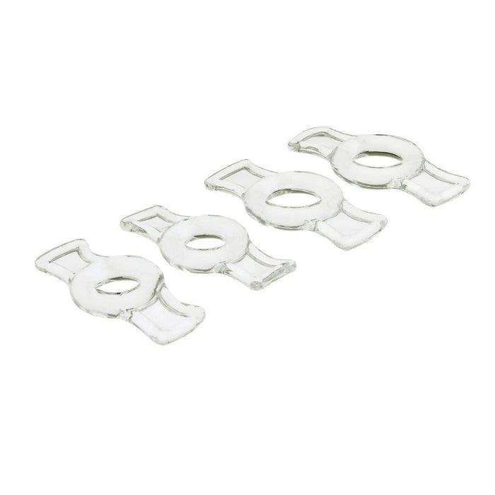 Mini Cockrings Bowring x 4 Transparents