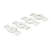 Mini Cockrings Bowring x 4 Transparents