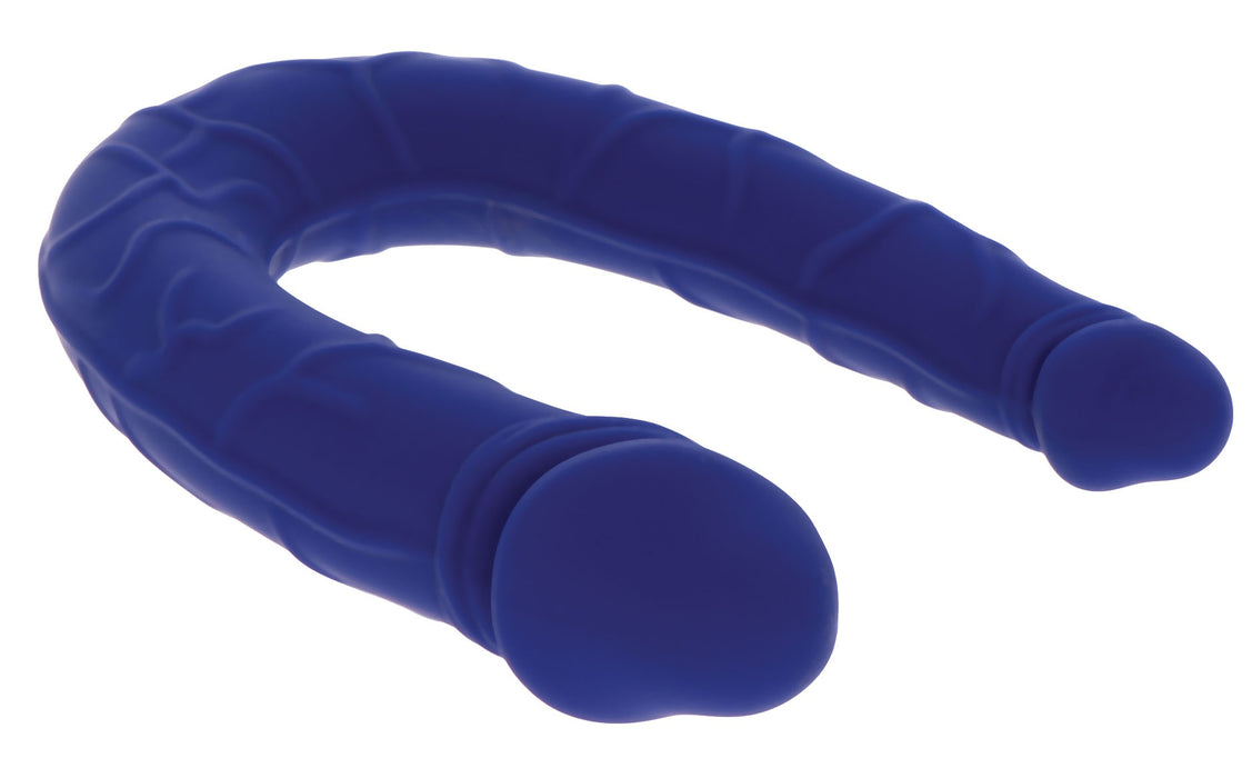 Mini Double gode U-Shape 11 x 3.1cm Bleu