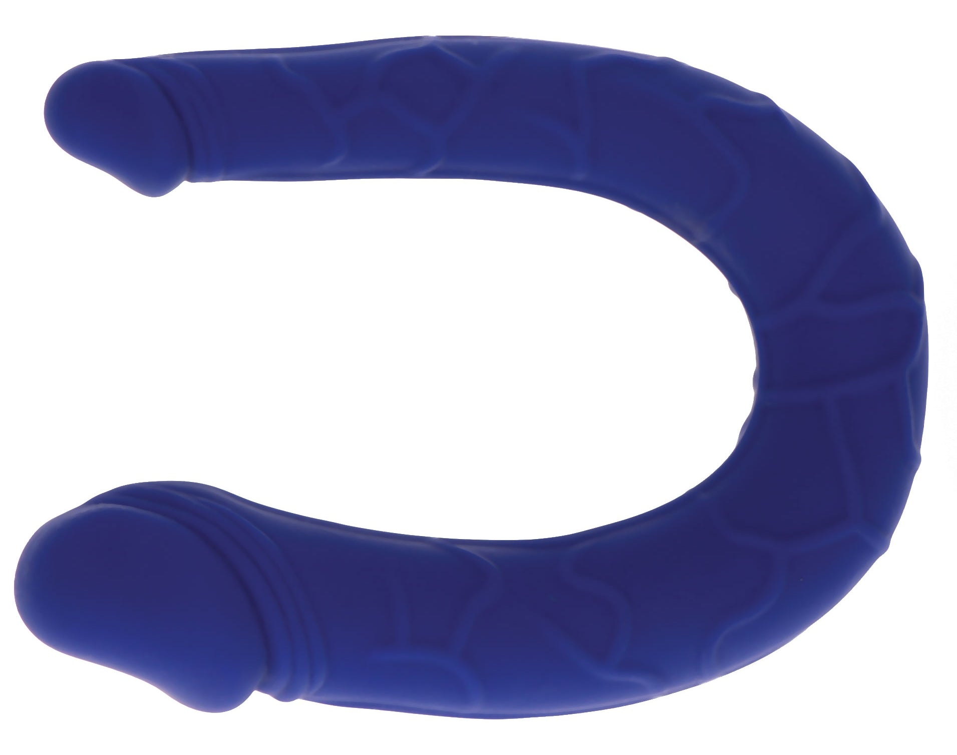 Mini Double gode U-Shape 11 x 3.1cm Bleu