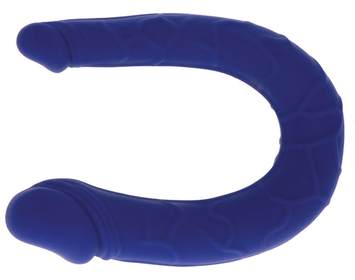 Mini Double gode U-Shape 11 x 3.1cm Bleu