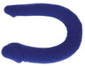Mini Double gode U-Shape 11 x 3.1cm Bleu