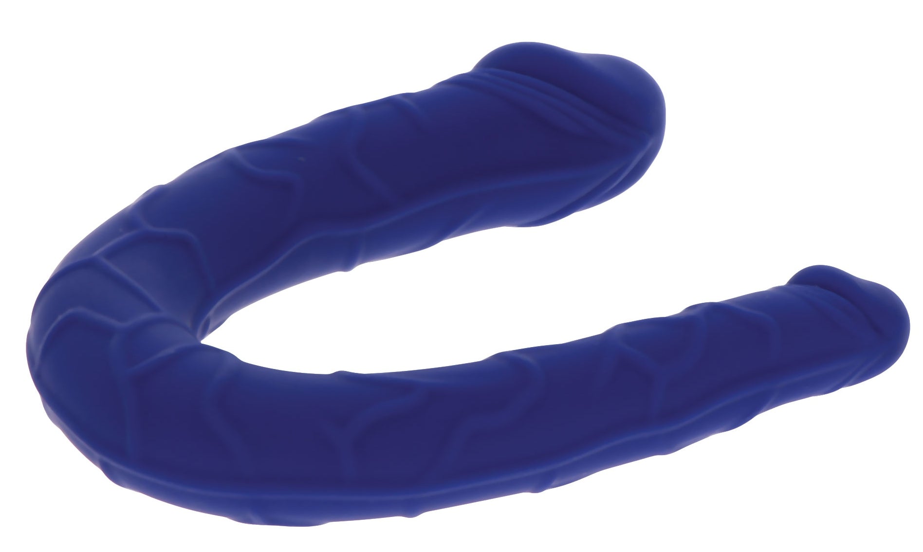 Mini Double gode U-Shape 11 x 3.1cm Bleu