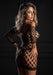Mini Robe Fence Net Noire