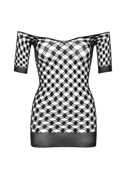 Mini Robe Fence Net Noire