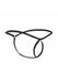 Mini Thong TEAR DROP Noir