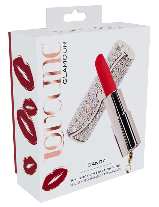 Mini Vibro 4 embouts Candy Rose