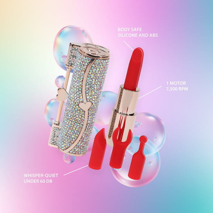 Mini Vibro 4 embouts Sparkle