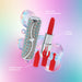 Mini Vibro 4 embouts Tiffany Bleu