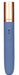 Mini-Vibro avec Compartiment Lubrifiant Traveling 9 x 2.5cm