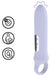 Mini-Vibro Fingerlava 8 x 2.3cm