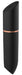 Mini Vibro Heart Lipstick 9cm Noir