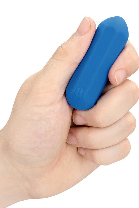 Mini-Vibro Jet Hexa 6 x 2.3cm Bleu