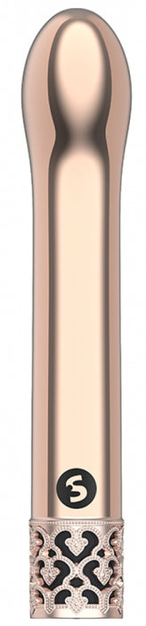 Mini Vibro Jewel Royal 12cm Rose doré