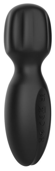 Mini Wand Lunius 11 cm Noir - 10 Vibrations