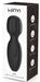 Mini Wand Lunius 11 cm Noir - 10 Vibrations