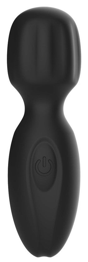 Mini Wand Lunius 11 cm Noir - 10 Vibrations