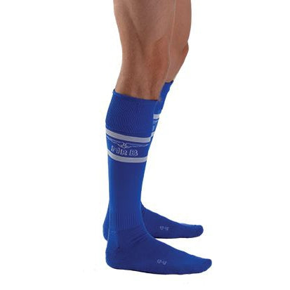 Chaussettes hautes URBAN FOOTBALL SOCKS Bleu-Blanc