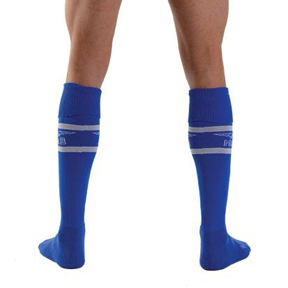 Chaussettes hautes URBAN FOOTBALL SOCKS Bleu-Blanc