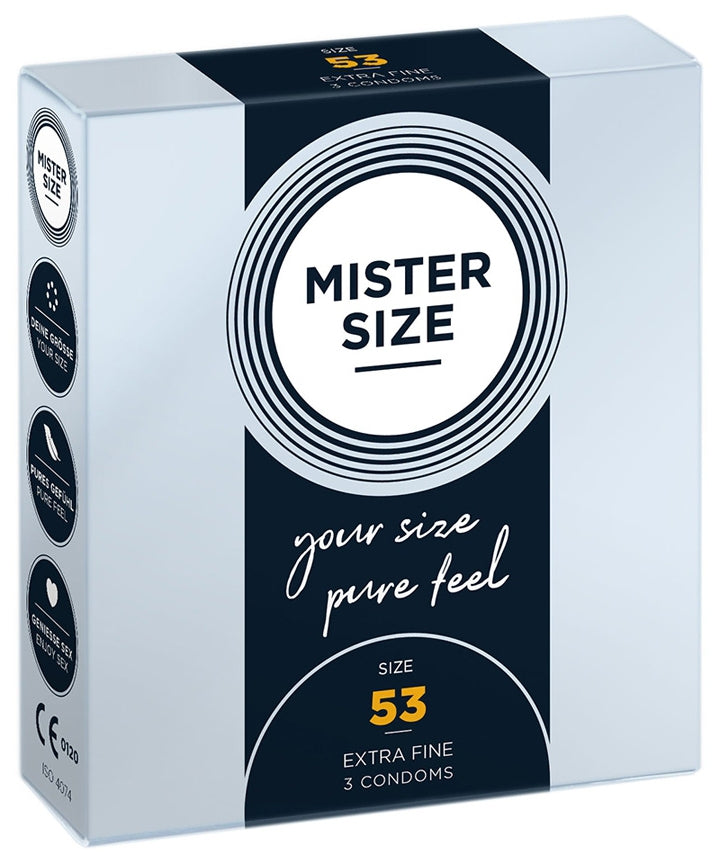 Préservatifs Mister Size 53mm x3
