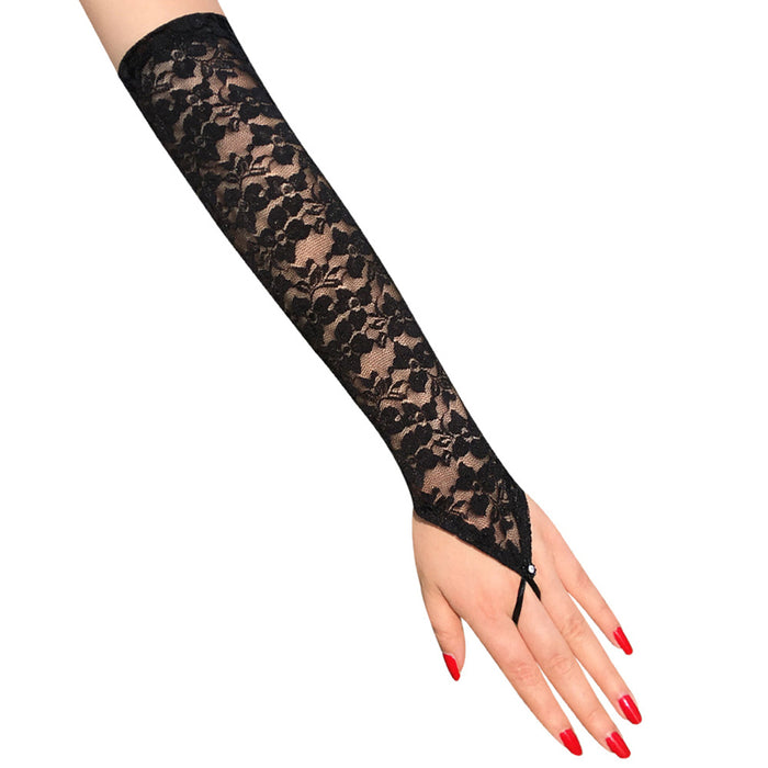 Mitaines Longues Nessa Noires