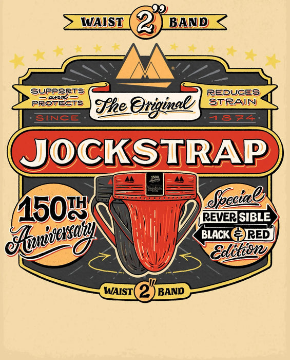 Jockstrap Rev2 Noir Rouge