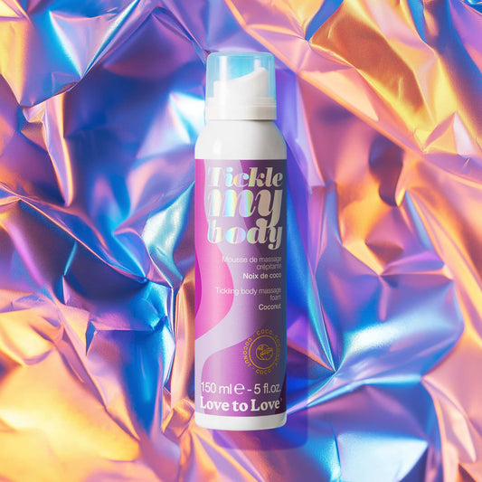 Mousse de massage crépitante Tickel My Body Noix de Coco 150ml