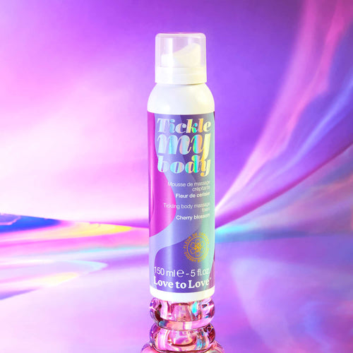 Mousse de massage crépitante Tickle My Body Fleur de Cerisier 150ml