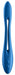 Multi-vibrateur Elastic Game Satisfyer Bleu