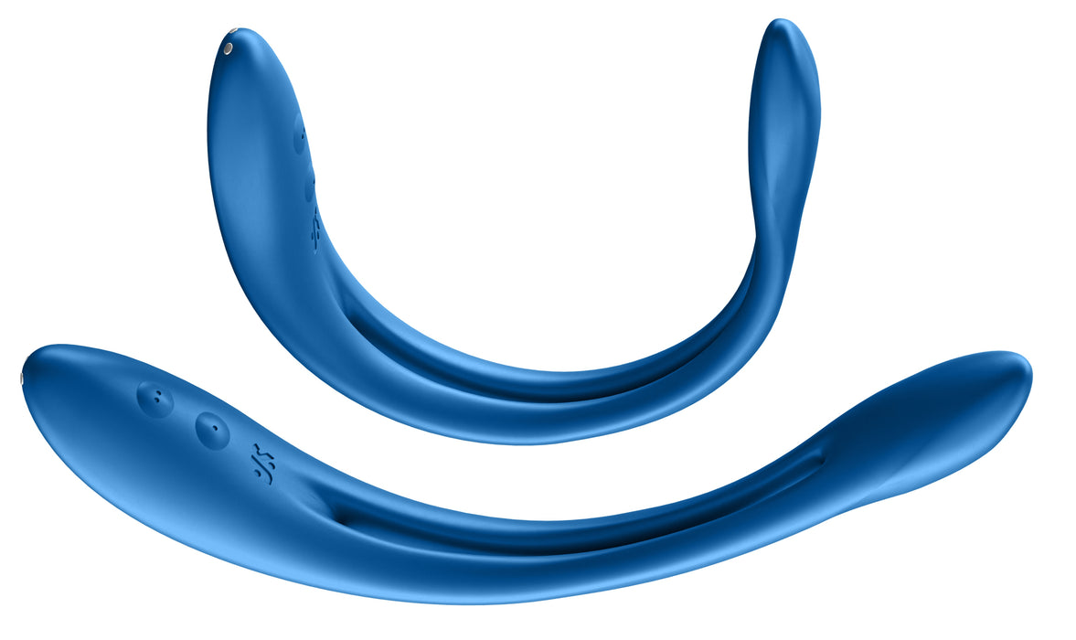 Multi-vibrateur Elastic Game Satisfyer Bleu