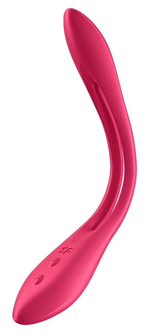 Multi-vibrateur Elastic Joy Satisfyer Rouge