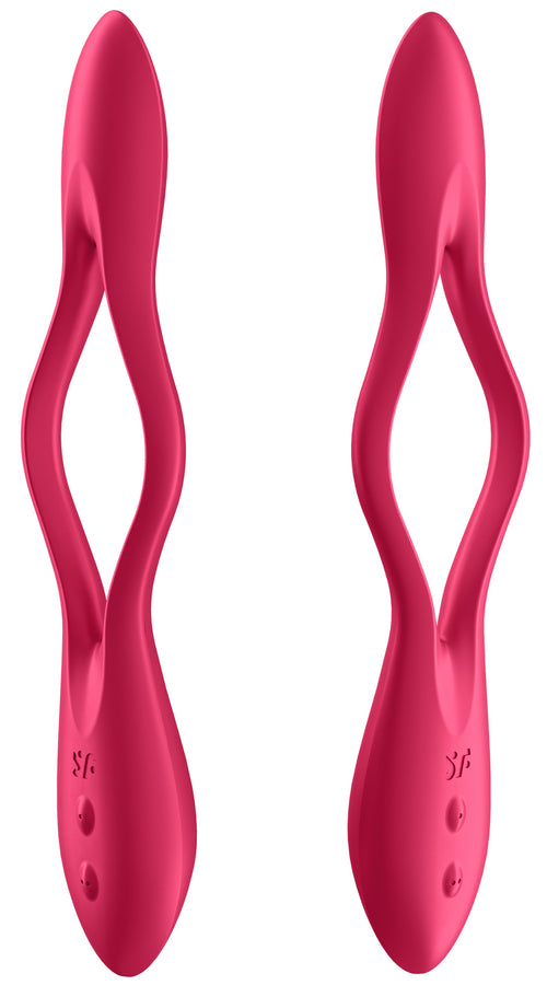 Multi-vibrateur Elastic Joy Satisfyer Rouge