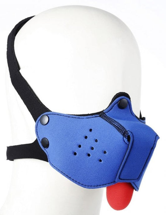 Museau Langue Néoprène PUPPY Bleu