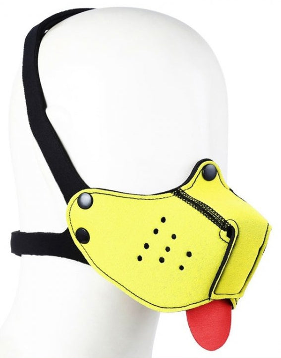 Museau Langue Néoprène Puppy Jaune