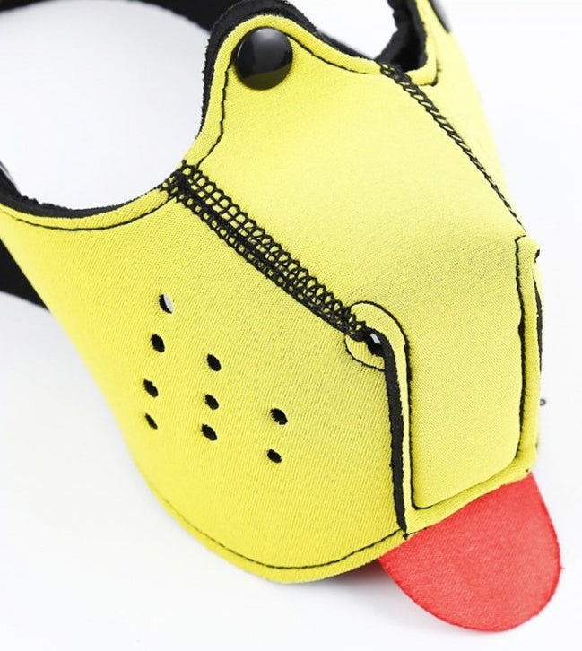 Museau Langue Néoprène Puppy Jaune