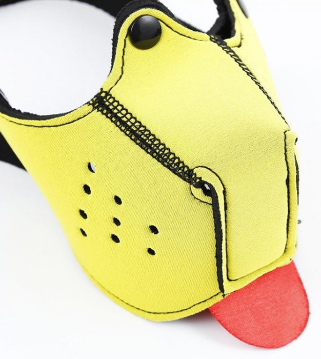 Museau Langue Néoprène Puppy Jaune