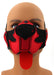Museau Puppy Muz Noir-Rouge