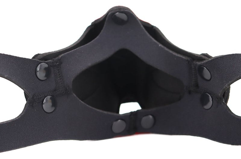 Museau Puppy Muz Noir-Rouge