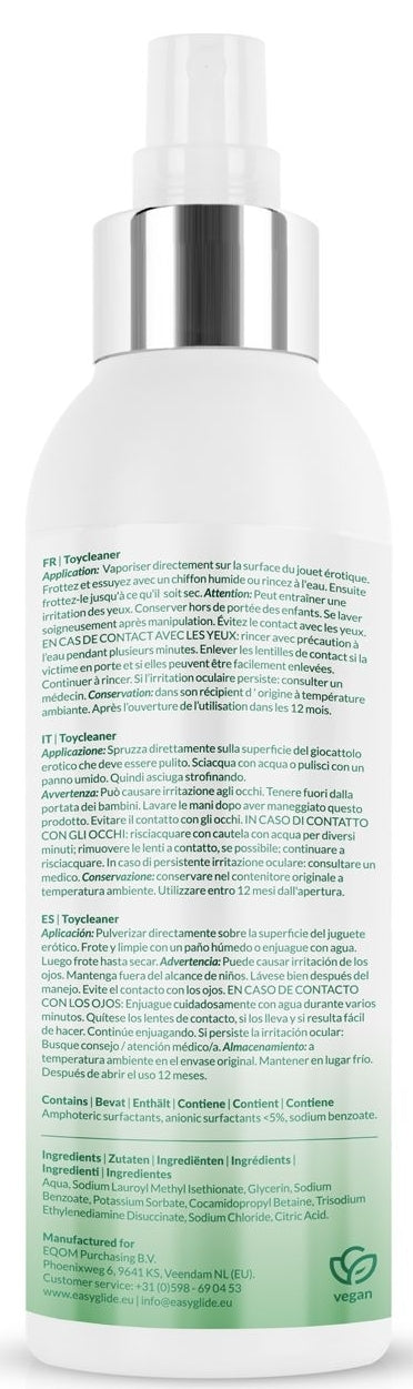 Nettoyant pour Sextoys Sensitive Easyglide 150 ml