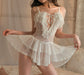 Nuisette en Dentelle Alluring Blanche