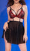Nuisette Redna Noir et rouge