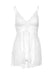 Nuisette String Babydoll Blanc